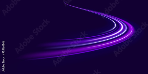 Speed connection vector background. Vector swirl trail effect. Abstract vector fire circles, sparkling swirls and energy light spiral frames. Database fast data transfer acceleration.