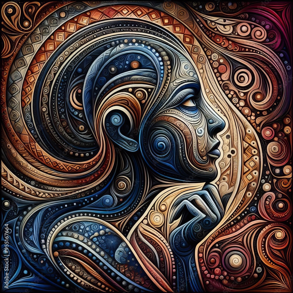 193 46 Abstract Woman Wisdom A wise and insightful representatio 193 46 Abstract Woman Wisdom A wise and insightful representatio