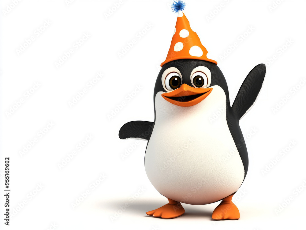 Fototapeta premium cartoon penguin