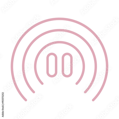 Pause icon design