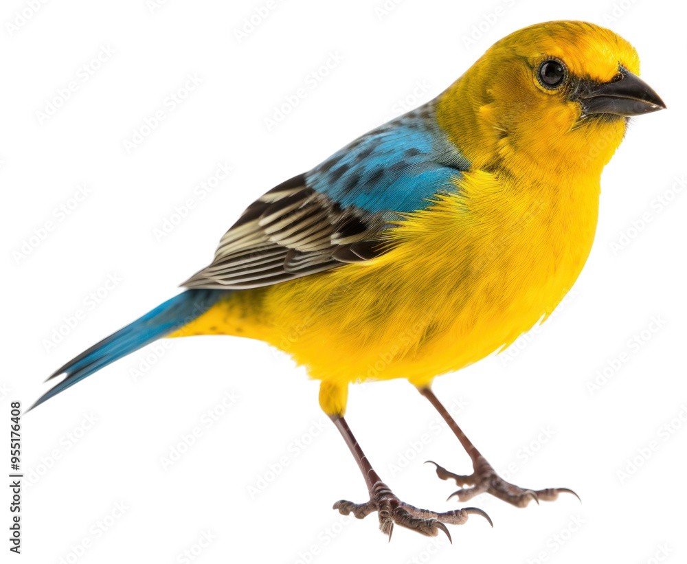 Obraz premium PNG Animal canary bird budgerigar.