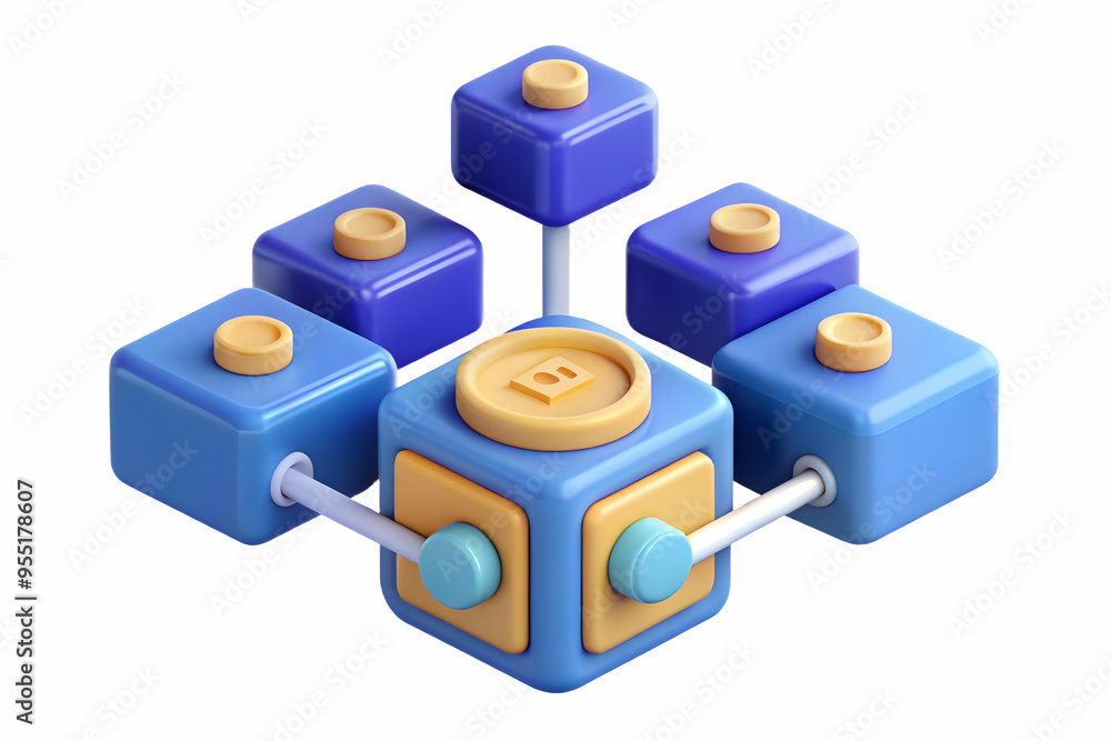 3D Blockchain Nodes and Money Flow Frame - Secure Financial Transactions Border Frame Concept with Copy Space, Isolated on White Background 3D Blockchain Nodes and Money Flow Frame - Secure Financial Transactions Border Frame Concept with Copy Space, Isolated on White Background