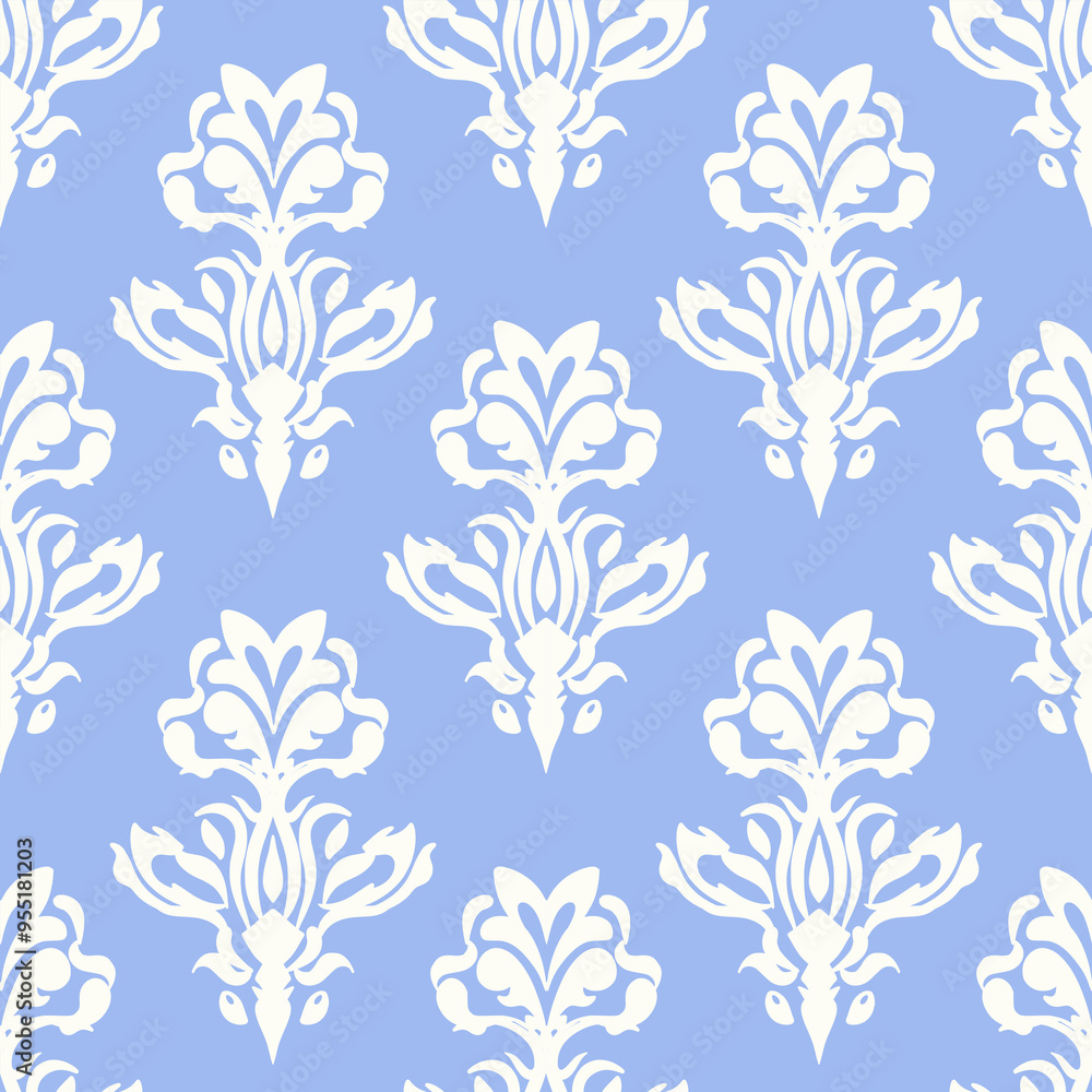Damask silk fabric victorian Baroque pattern illustration design for wrapping, fabric, silk, scarf Classical luxury royal Vintage, paisley elements ornament victorian seamless texture for wallpapers Damask silk fabric victorian Baroque pattern illustration design for wrapping, fabric, silk, scarf Classical luxury royal Vintage, paisley elements ornament victorian seamless texture for wallpapers