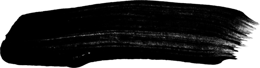 brush stroke isolated on white background