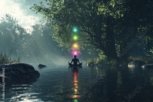 Chakra Meditation in Nature.