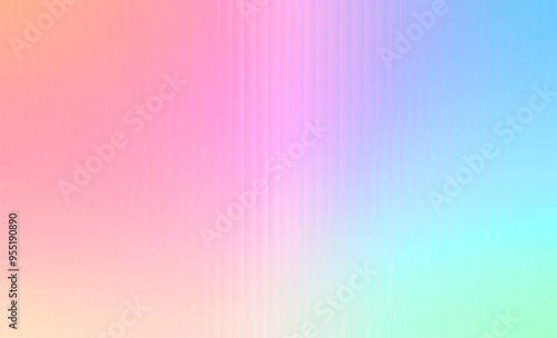 Gradient Multicolored. Vector Glass grainy Blurred neon in pastel colors. For covers, wallpapers, branding and other projects. Multicolored glass texture for banner, wallpaper, template, print.