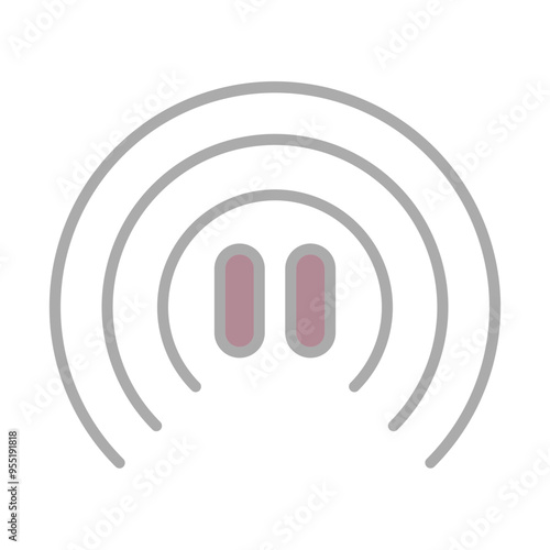 Pause icon design