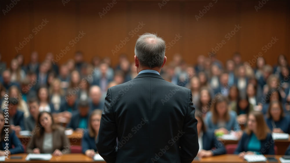Old Professor Lecturing Old Professor Lecturing