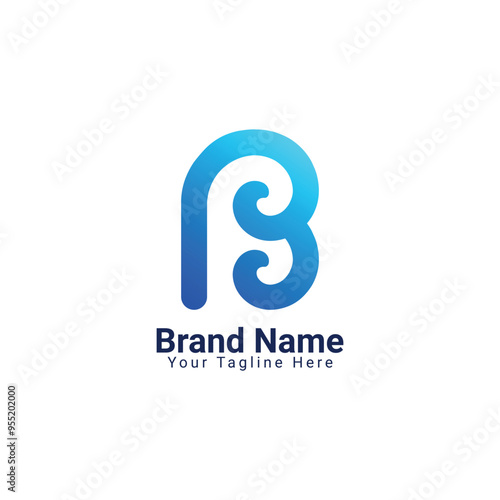 Initial B letter logo, technology, tech, crypto, agency, company, business logo design template. Free Download Initial B letter logo, technology, tech, crypto, agency, company, business logo design template. - GFXLoad