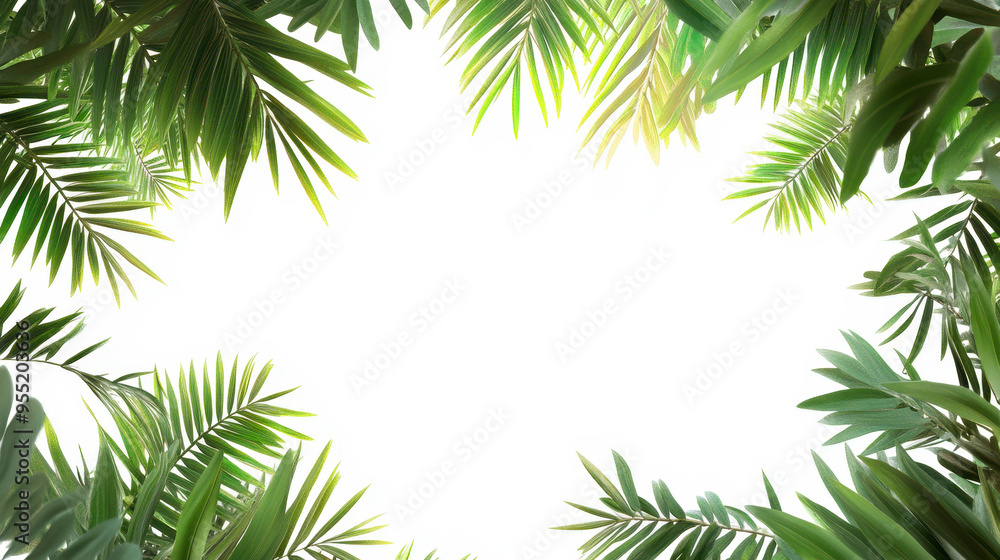 High angle view of leaves on white background High angle view of leaves on white background