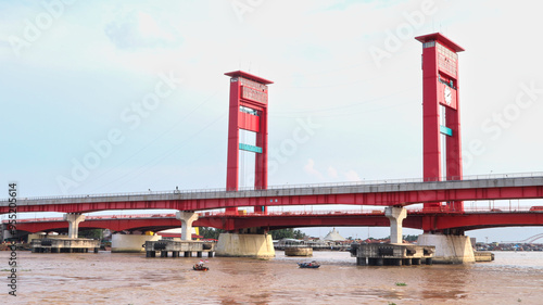 Ampera Bridge is a vertical-lift bridge in the city of Palembang, South Sumatra, Indonesia.