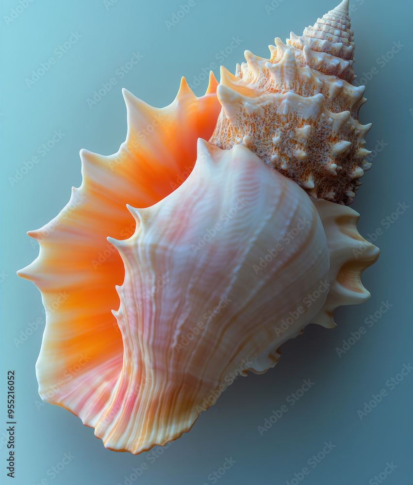 Seashell Closeup. Seashell Closeup.