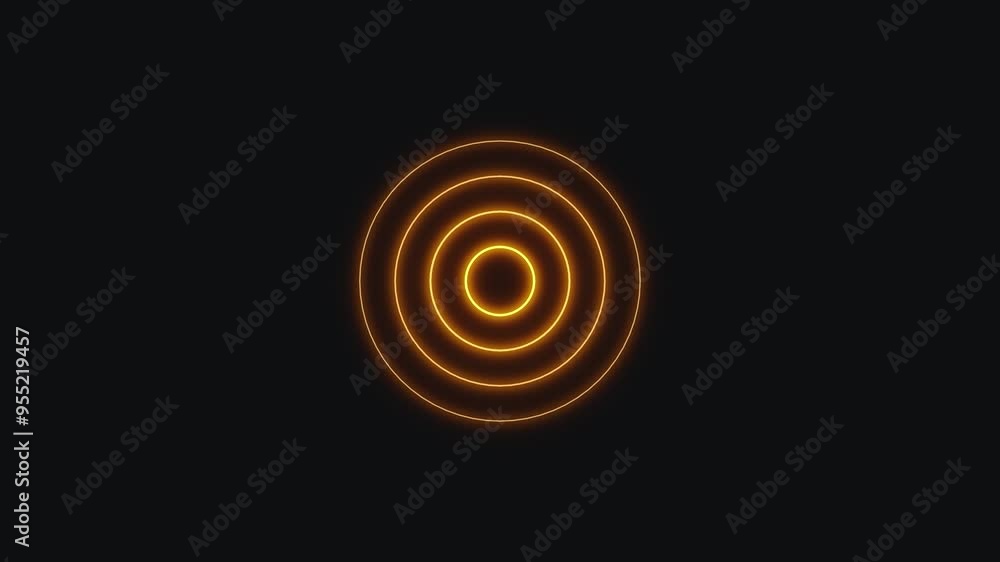 Futuristic Radio Waves Animation, Technology Searching Radar Signal -4k Video. Futuristic Radio Waves Animation, Technology Searching Radar Signal -4k Video.