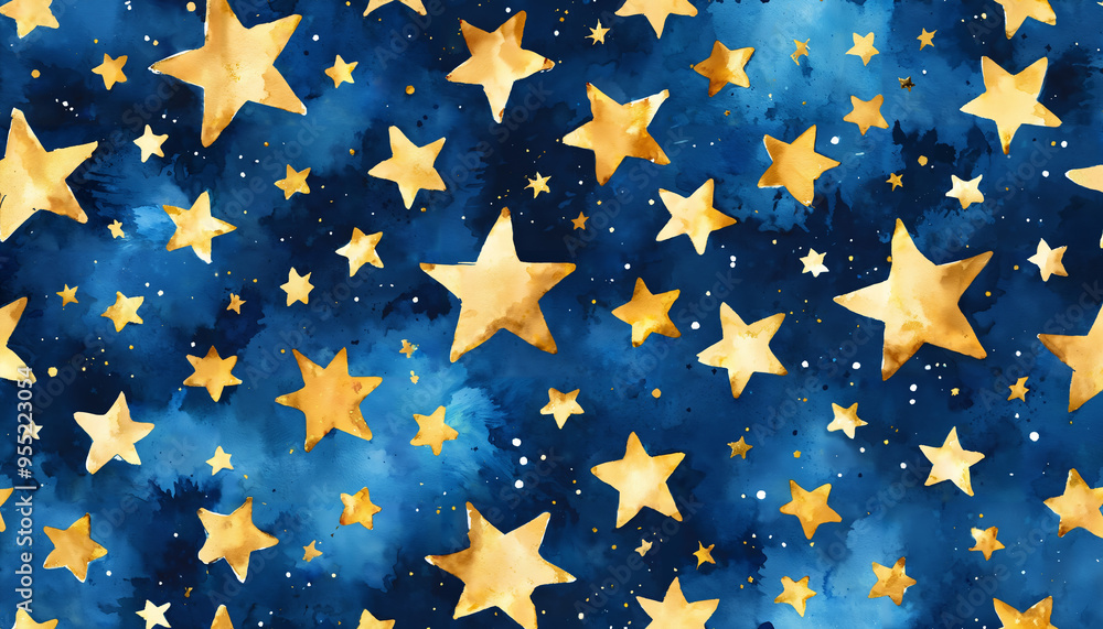 Pluie d'étoiles dorées Pluie d'étoiles dorées
