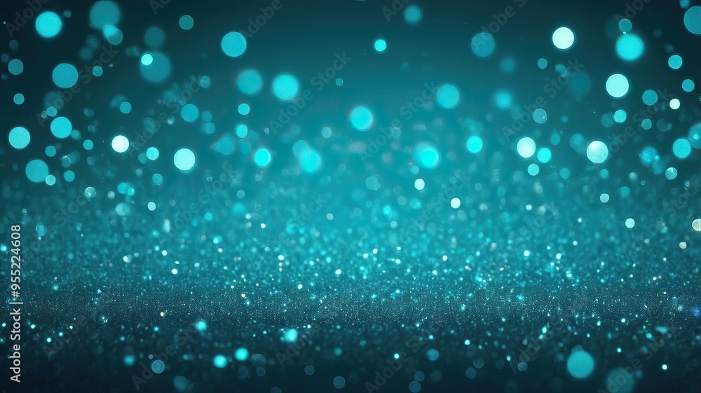 Blue Shiny Glittering Background Blue Shiny Glittering Background