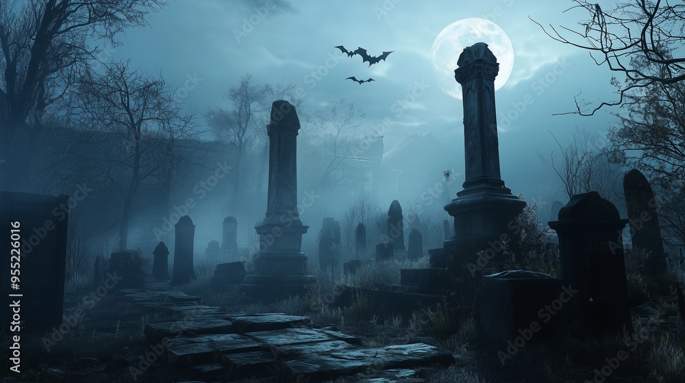 graveyard at night graveyard at night