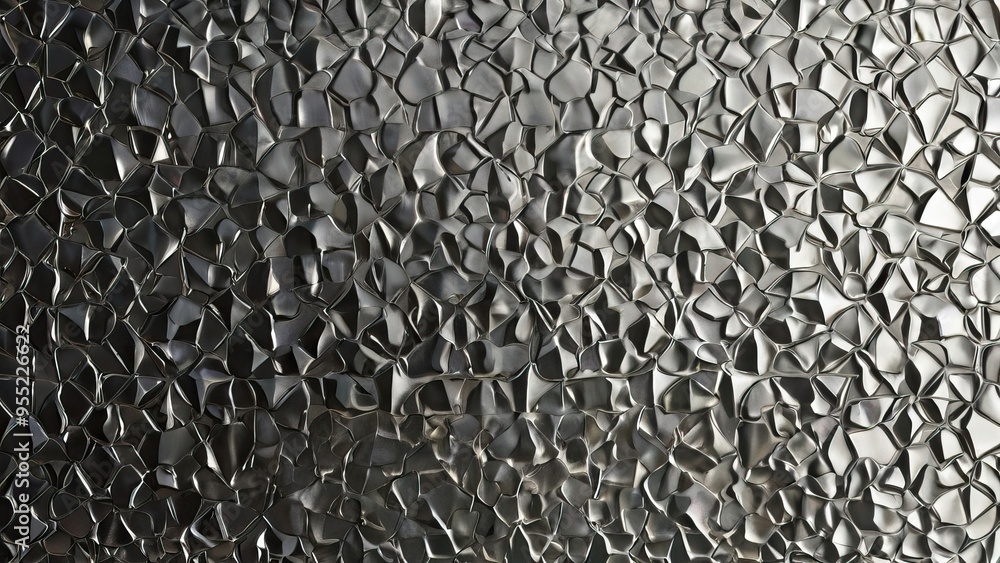Silver Metallic Texture Background Silver Metallic Texture Background