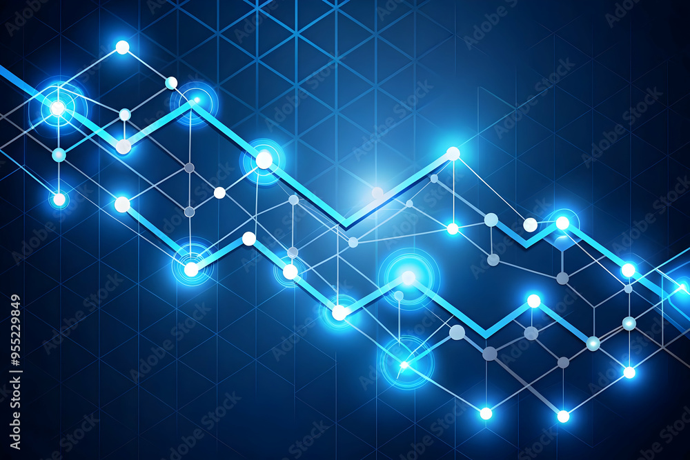 AI Blockchain and Investment Frame: Transformative Power of Blockchain Driving Financial Growth - Sleek Border Frame with Connective Blockchain Symbols and Upward Investment Arrows Leaving Copy Space AI Blockchain and Investment Frame: Transformative Power of Blockchain Driving Financial Growth - Sleek Border Frame with Connective Blockchain Symbols and Upward Investment Arrows Leaving Copy Space