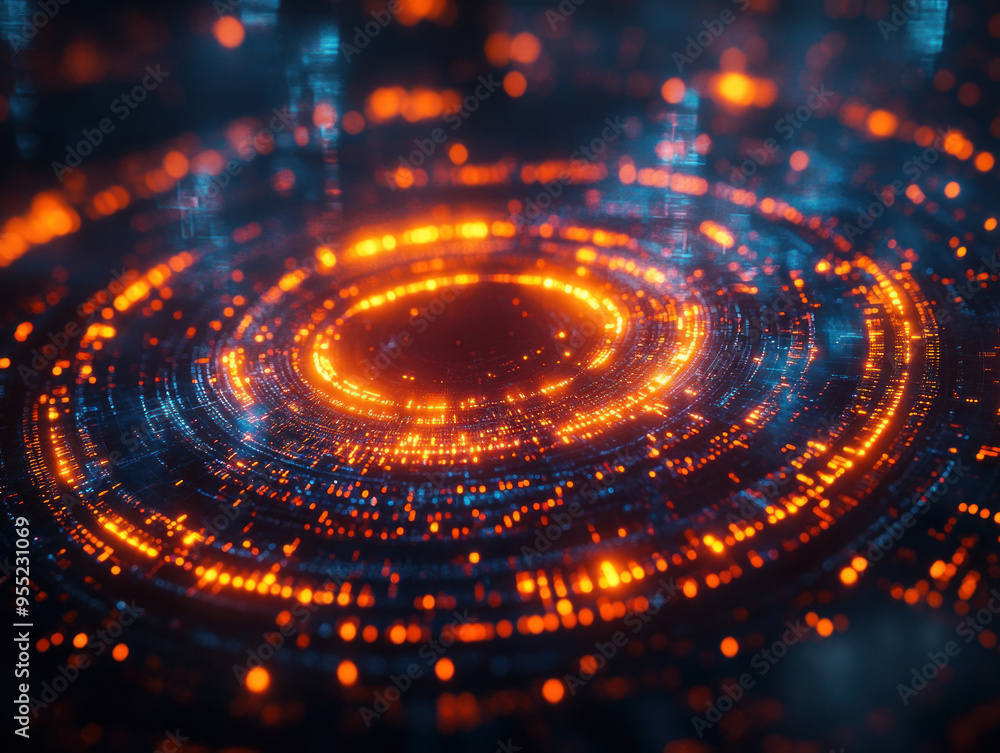 A creative target concept with data analytics integrated into the rings, representing business goals and achievements, A creative target concept with data analytics integrated into the rings, representing business goals and achievements,