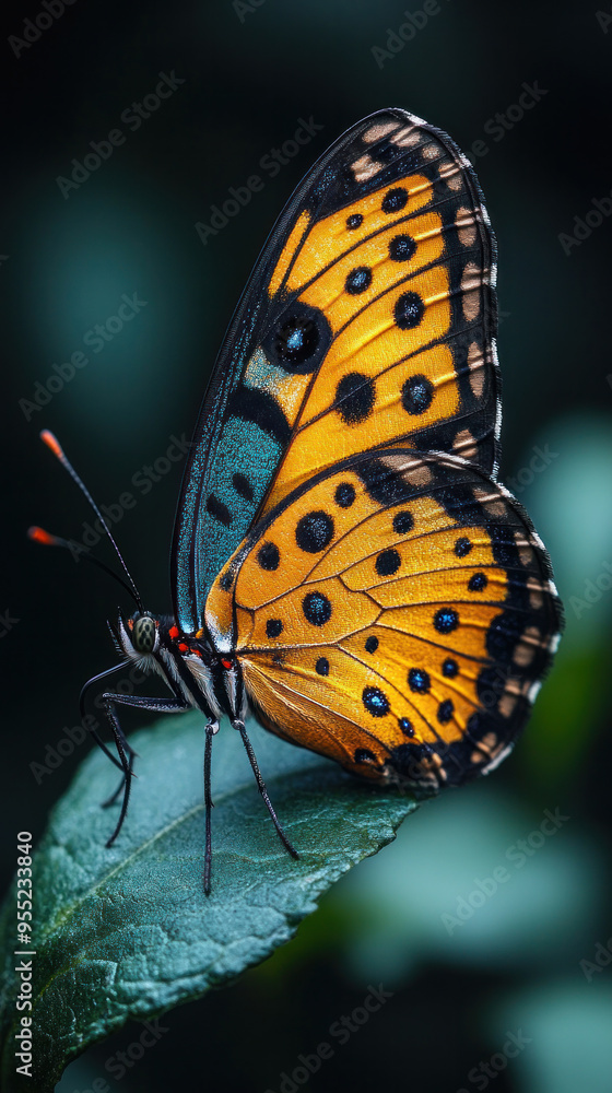 A detailed shot of a rare butterfly species in the forests of Laos, showcasing the vibrant colors and delicate wings, A detailed shot of a rare butterfly species in the forests of Laos, showcasing the vibrant colors and delicate wings,