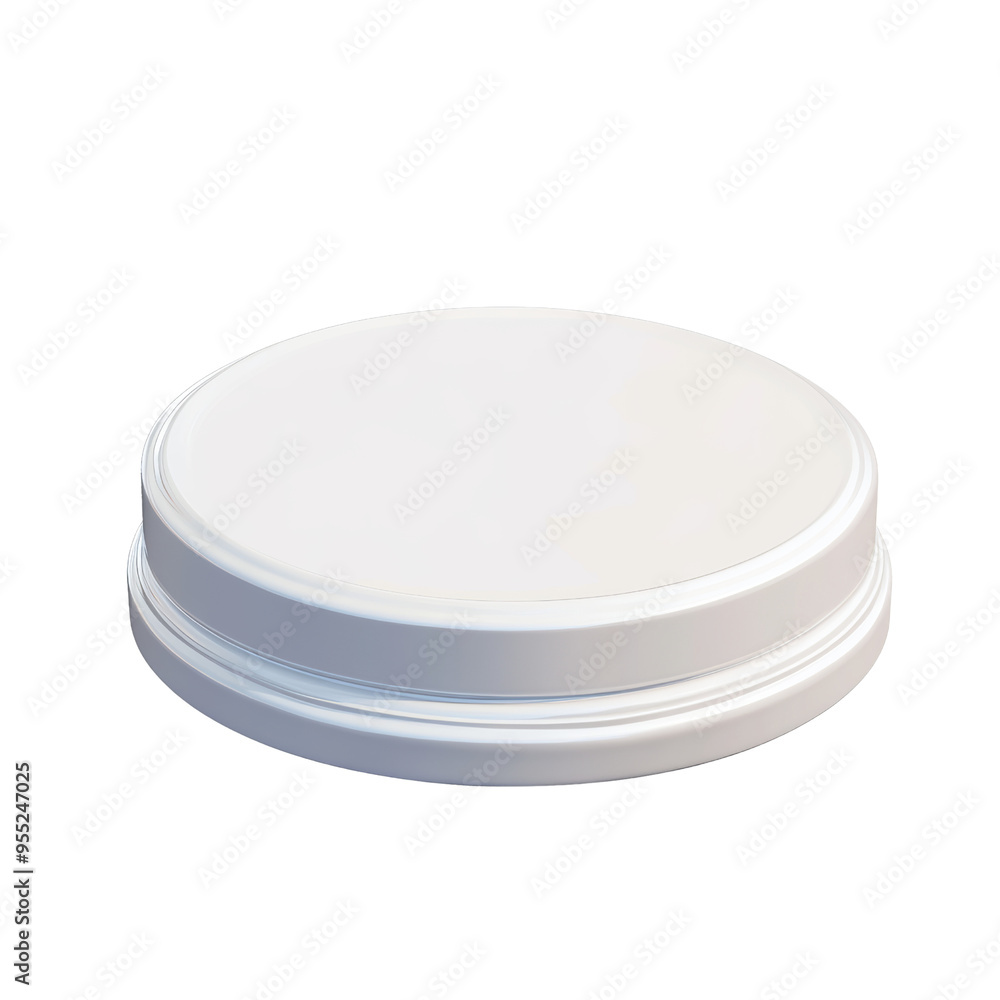 white podium 3d render icon isolated on transparent background cutout white podium 3d render icon isolated on transparent background cutout