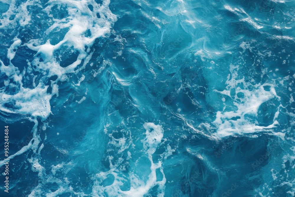 Azure sea surface design Azure sea surface design