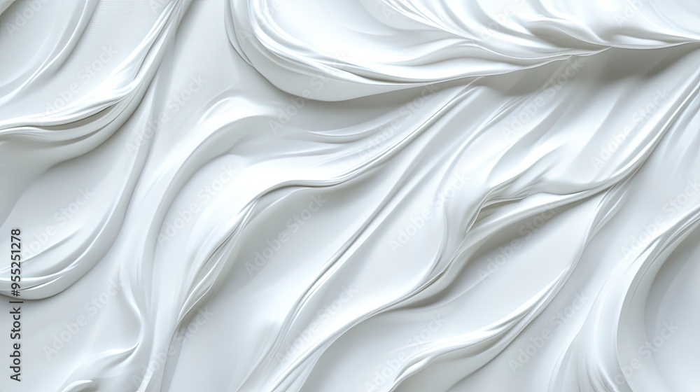 White cream texture stroke composition background. Skincare cosmetic product swatch. White cream texture stroke composition background. Skincare cosmetic product swatch.