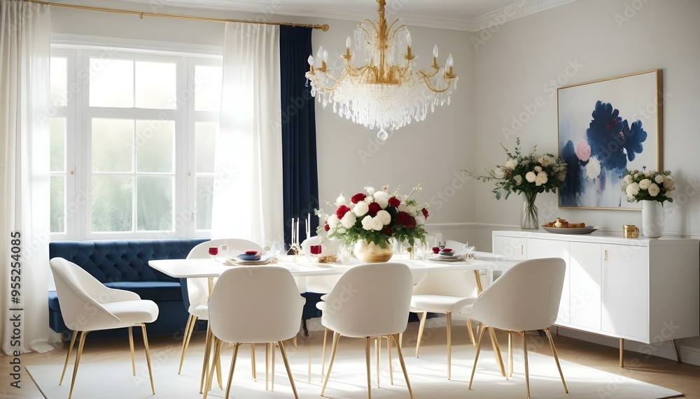 Photo interior modern design room 3d illustration