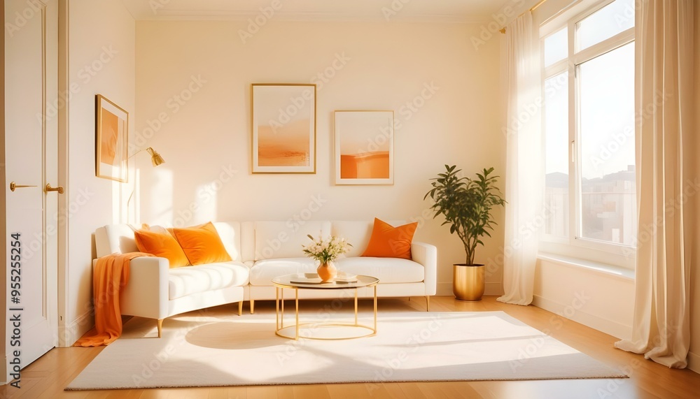 Photo interior modern design room 3d illustration Photo interior modern design room 3d illustration