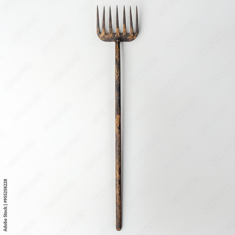 Rusty Metal Fork.