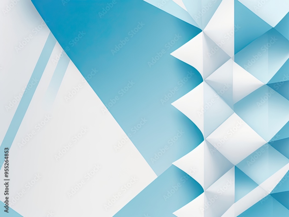 diagonal arrangement, light color scheme, gradient style, abstract shape, and light blue and white background. diagonal arrangement, light color scheme, gradient style, abstract shape, and light blue and white background.