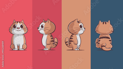 2d vector illustration for cartoon character design for kids and comic book stickers printing and cartoon movie 
