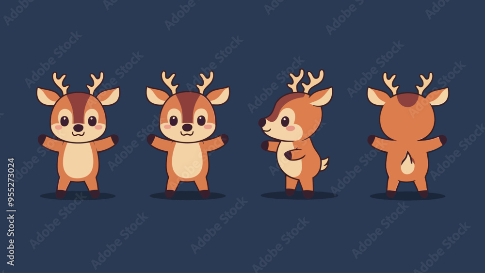 Naklejka premium 2d vector illustration for cartoon character design for kids and comic book stickers printing and cartoon movie 