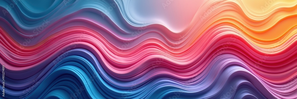 Vibrant abstract waves in vivid colors create a dynamic backdrop, perfect for modern designs, technology, and creative projects. Vibrant abstract waves in vivid colors create a dynamic backdrop, perfect for modern designs, technology, and creative projects.