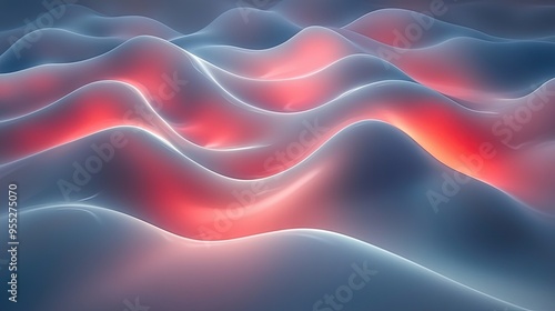 Soft and liquid color waves background