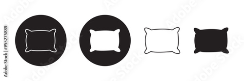 Vector Design Pillowcase Icon Set Style