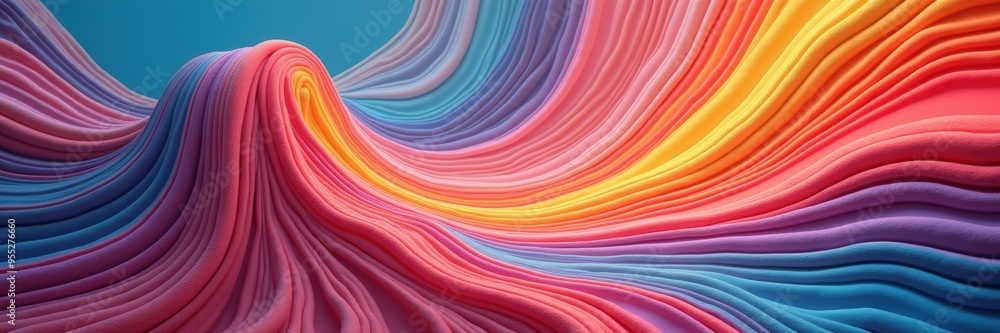 A vibrant, flowing wave of colors creating a dynamic and engaging visual ideal for digital art, branding, and modern design projects. A vibrant, flowing wave of colors creating a dynamic and engaging visual ideal for digital art, branding, and modern design projects.