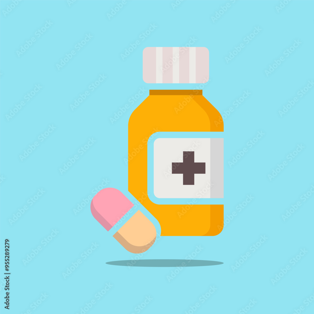 capsule bottle icon design vector template capsule bottle icon design vector template