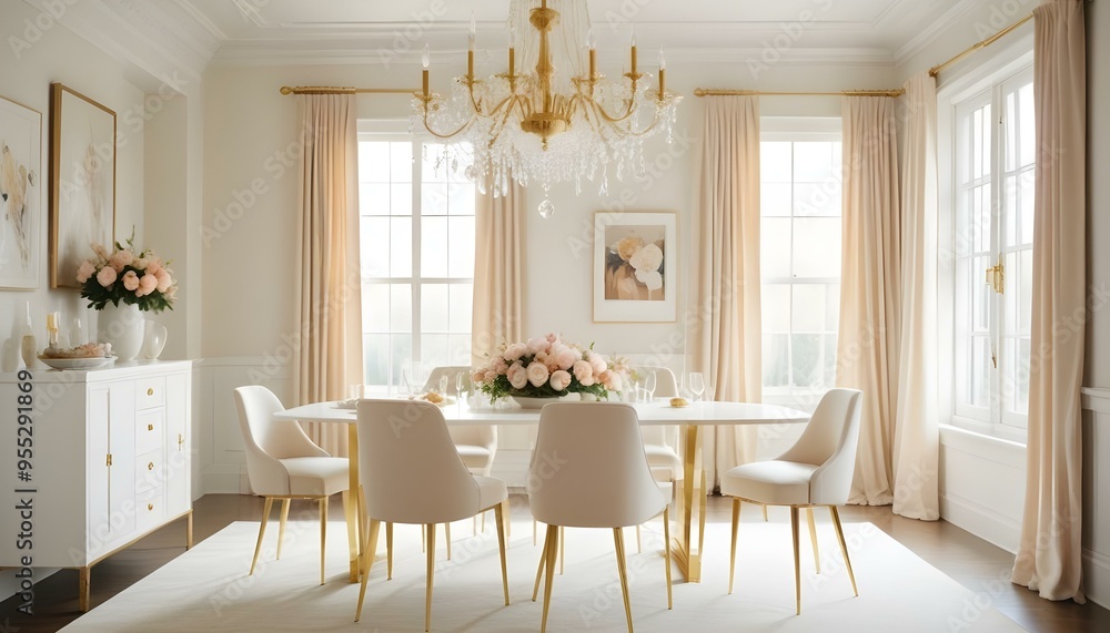 Fototapeta premium Photo interior modern design room 3d illustration