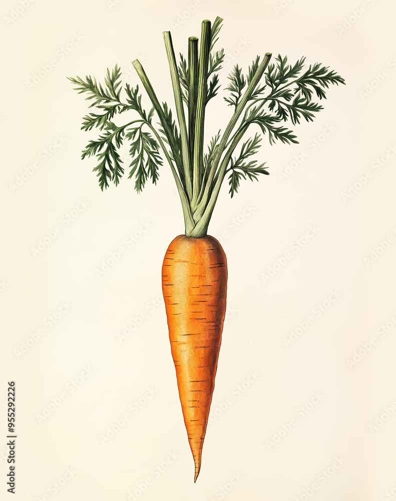 Carrot hand drawn. Healthy food carrot illustration. Organic fresh vegetarian food drawing. Classic botanic illustration, carrot classic old school style. Farm market product, menu. Illustration Carrot hand drawn. Healthy food carrot illustration. Organic fresh vegetarian food drawing. Classic botanic illustration, carrot classic old school style. Farm market product, menu. Illustration