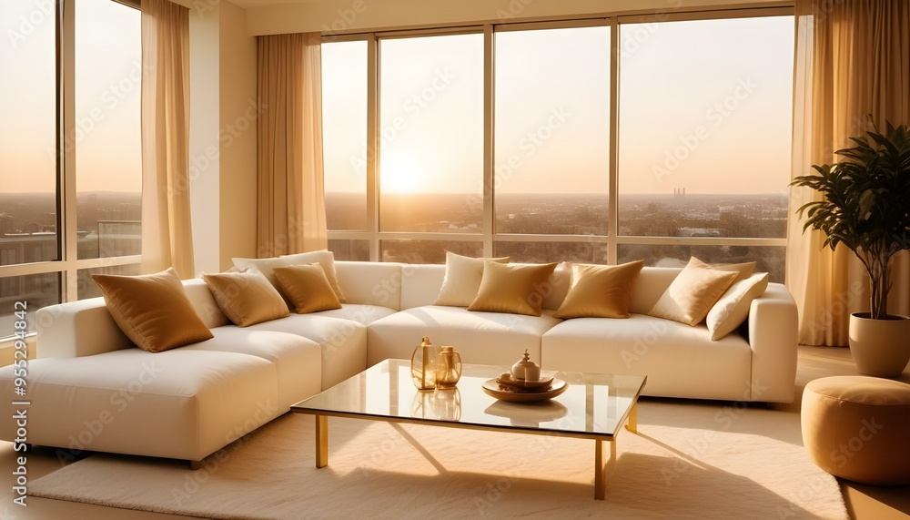 Photo interior modern design room 3d illustration Photo interior modern design room 3d illustration