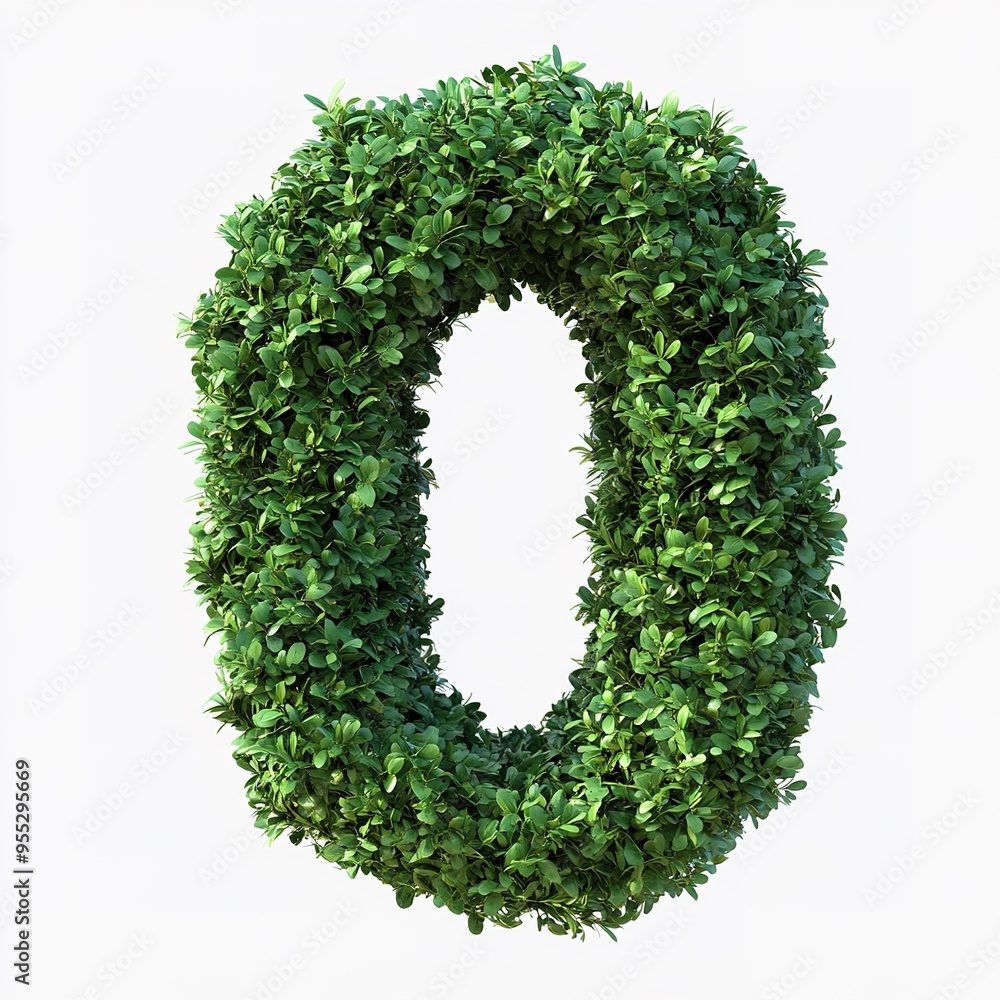 shrubs trimmed into number 0-10 isolated on transparent background shrubs trimmed into number 0-10 isolated on transparent background