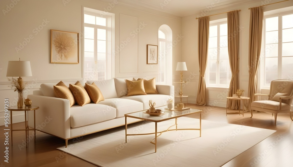 Photo interior modern design room 3d illustration Photo interior modern design room 3d illustration