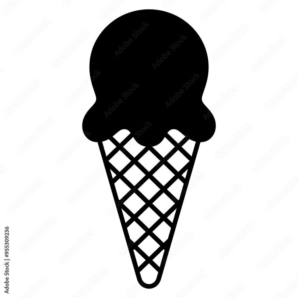 ice cream cone icon ice cream cone icon