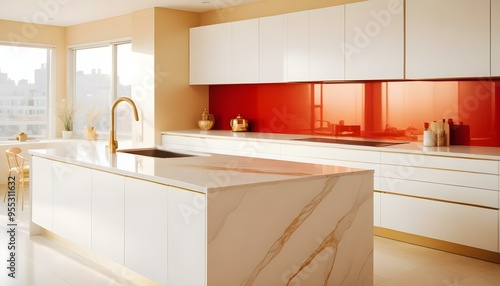 Photo interior modern design room 3d illustration