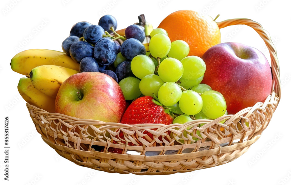 PNG Wooden fruit basket banana apple table. PNG Wooden fruit basket banana apple table.