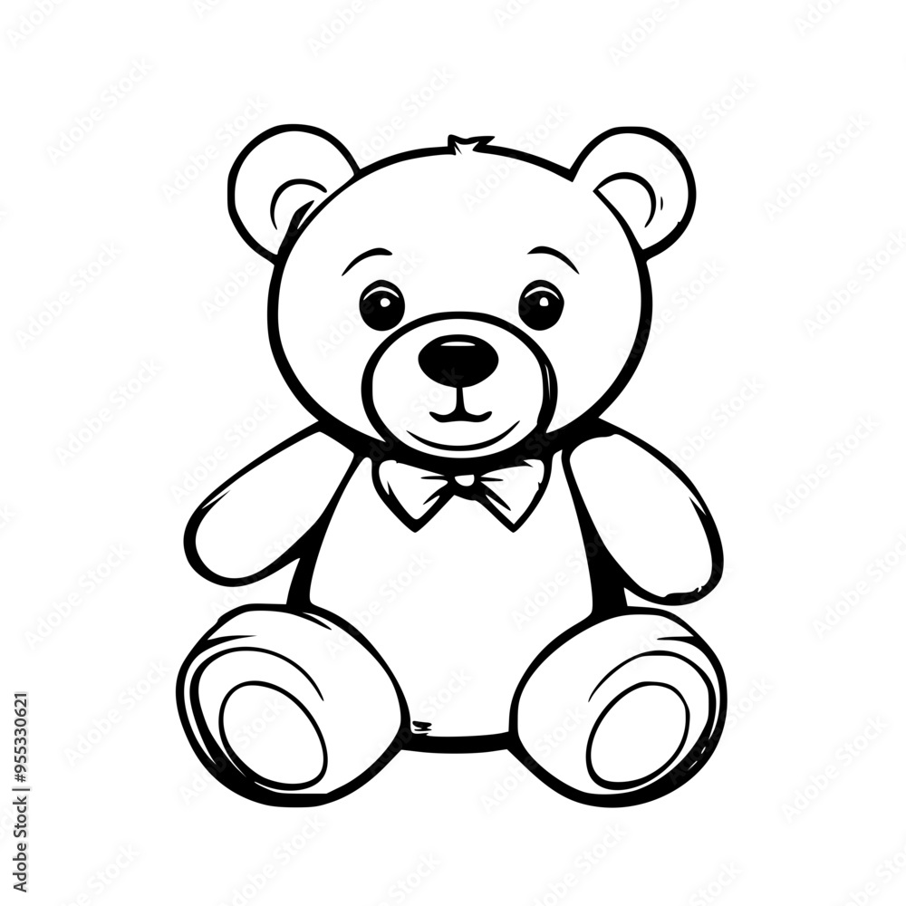 Fototapeta premium teddy bear cartoon