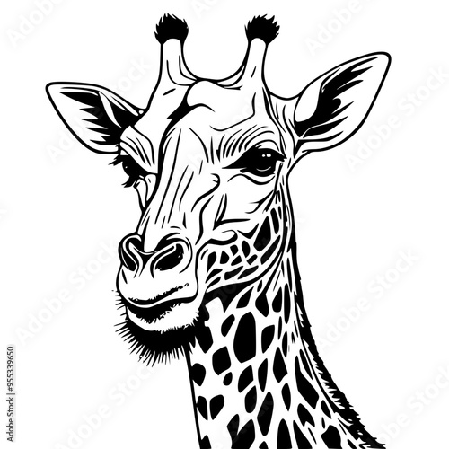 giraffe illustration