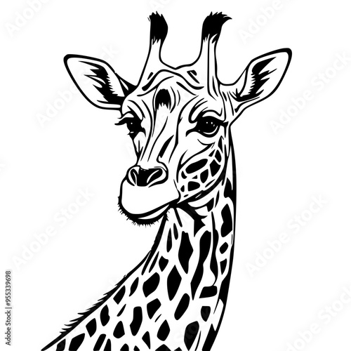 giraffe illustration