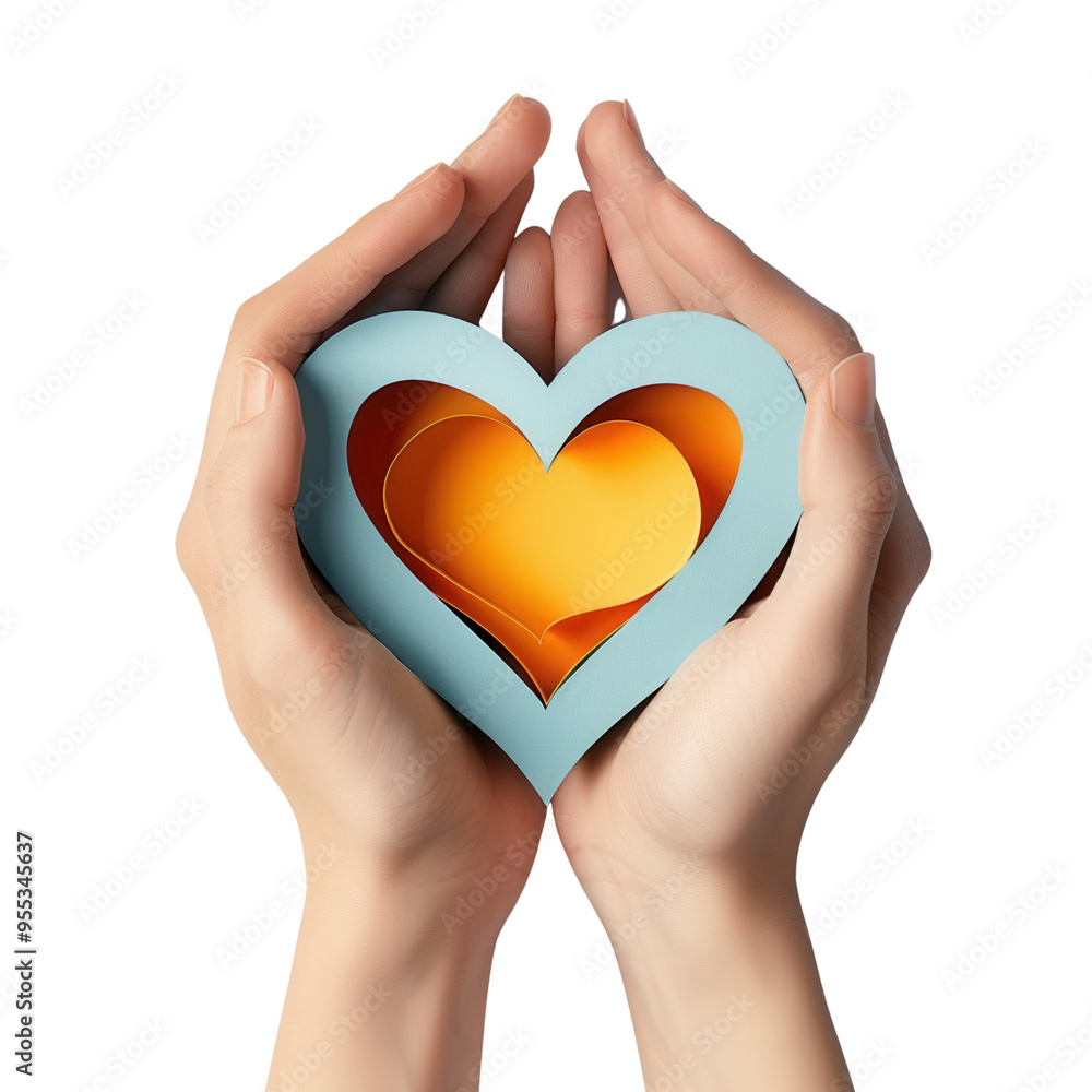 Obraz premium 3d, paper, cut, transparent, isolated